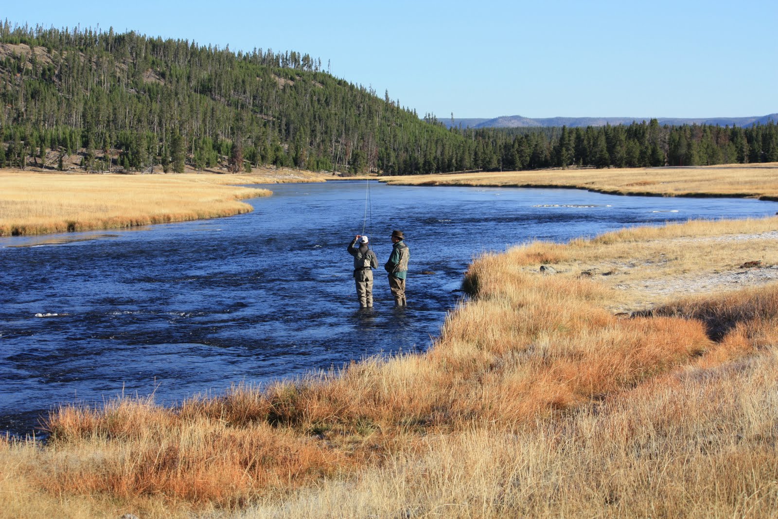 40°f (0°c) the weather in yellowstone national park in october is definitely getting quite cold already. Around The Bend YELLOWSTONE NATIONAL PARK