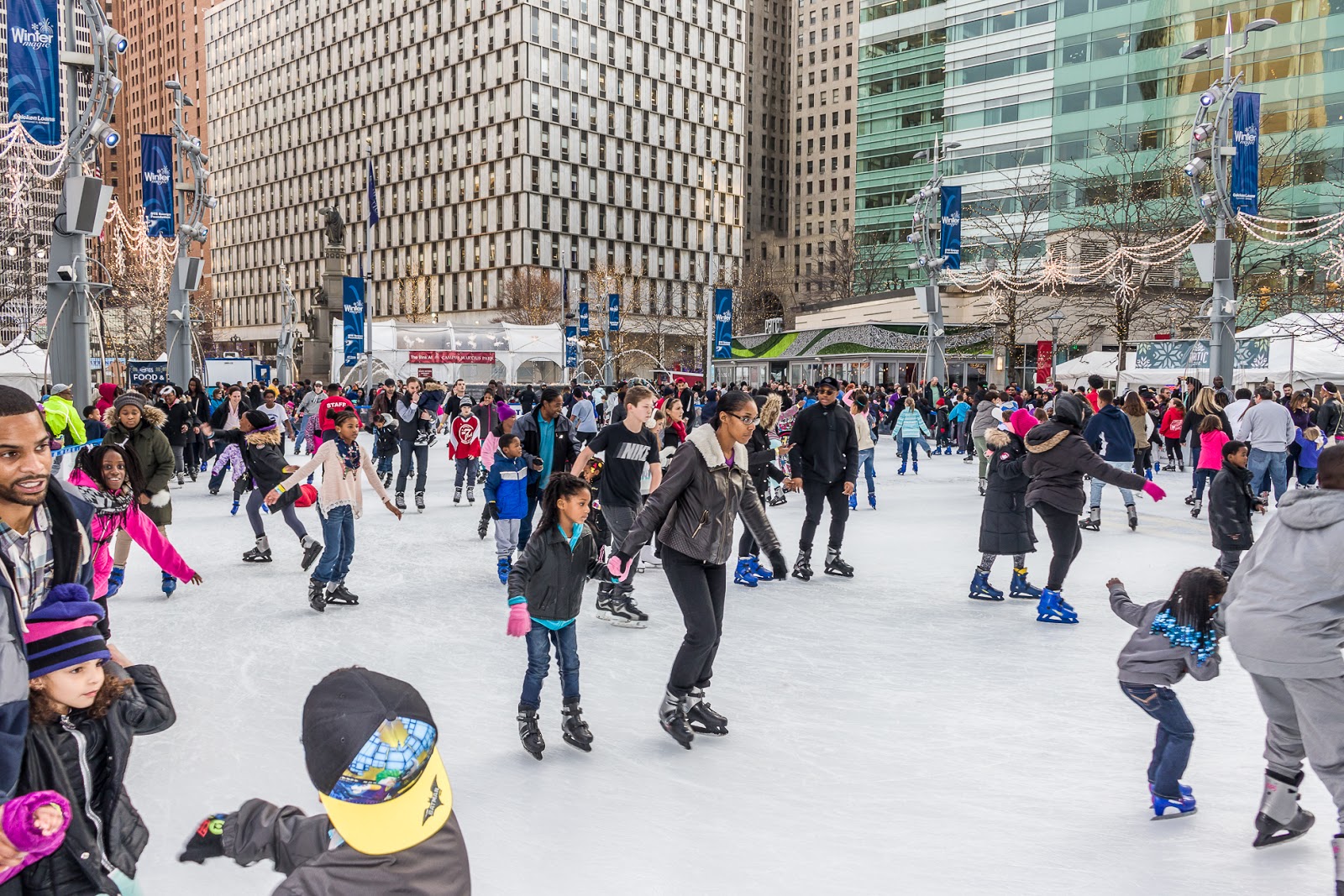Web park tavern brings back its ice skating rink in the heart of piedmont park. FREE IS MY LIFE FREE Ice Skating passes to The Rink at Campus Martius