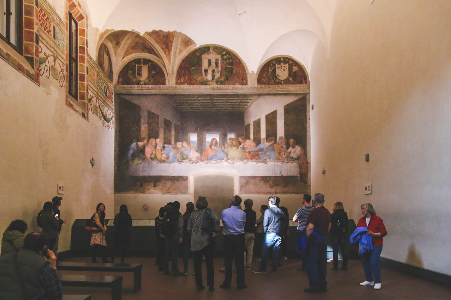 The last supper & sforza castle tour. The Last Supper and Scenes from Milan